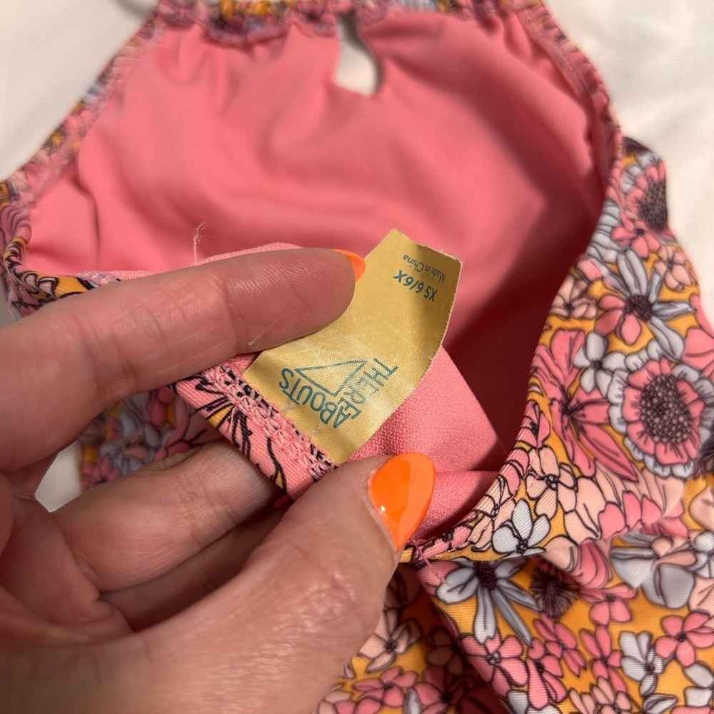 Floral Kids Swimwear - Picture 5 of 5